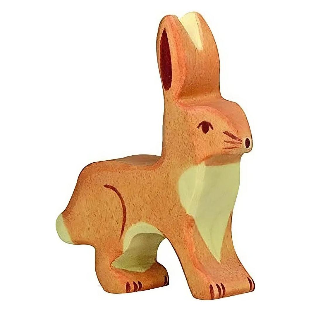 Holztiger Hase, Ohren hoch (80097)