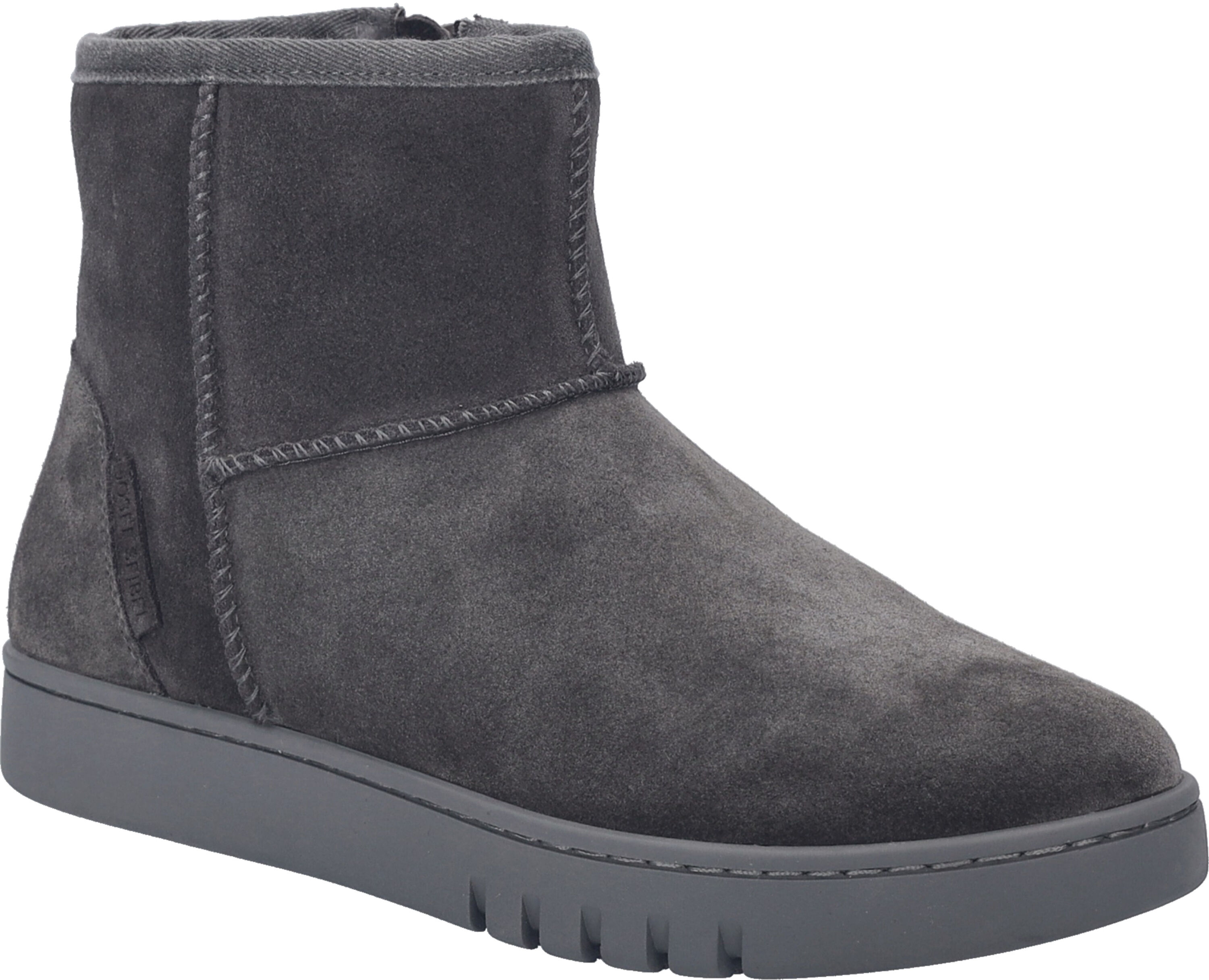Stiefelette JOSEF SEIBEL "Jessie 09, grau", Damen, Gr. 41, grau, Obermaterial: 100% Lammfell LF., Schuhe Stiefelette