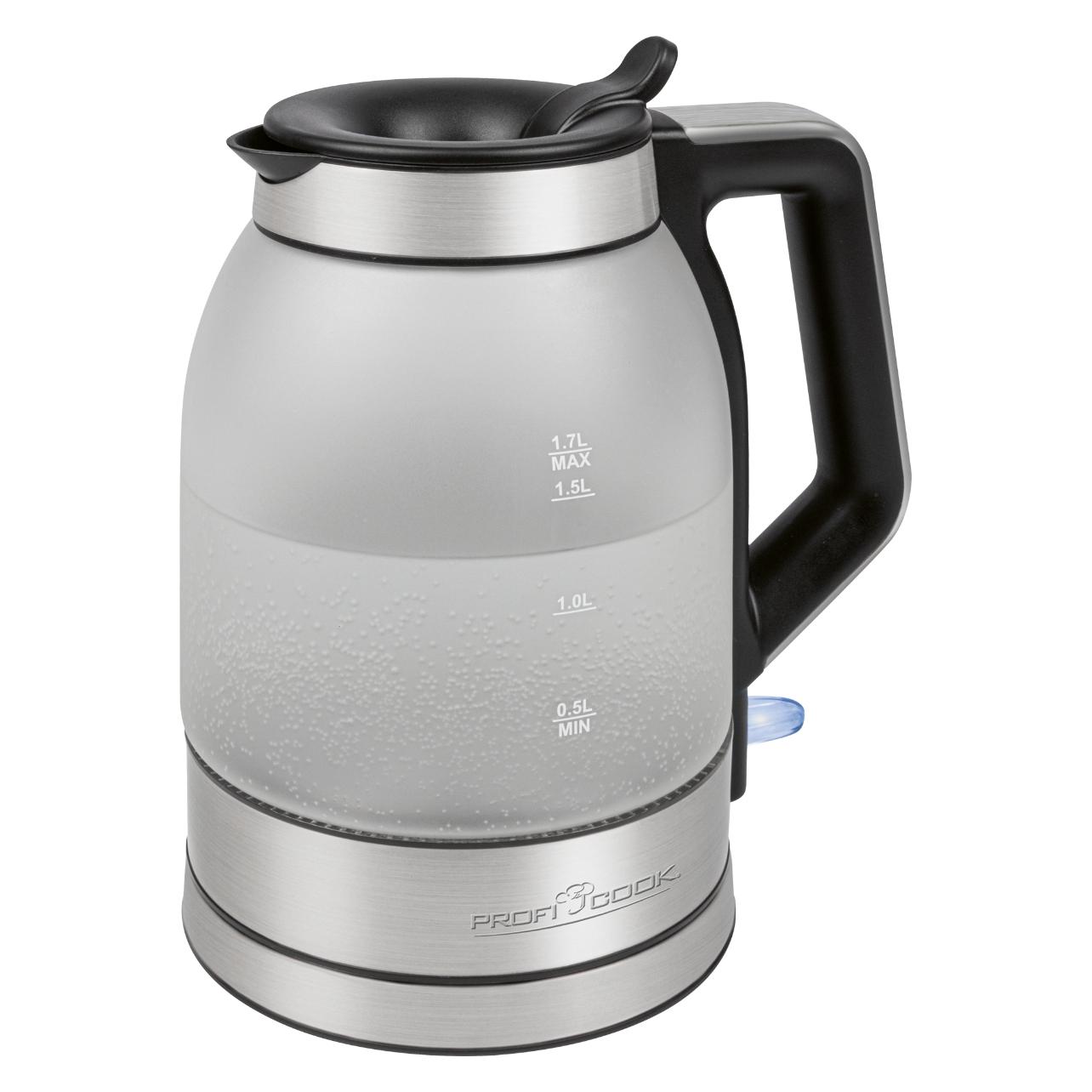 Proficook PCWKS 1215 G GlasWasserkocher (1.70 l) (PC-WKS 1215)