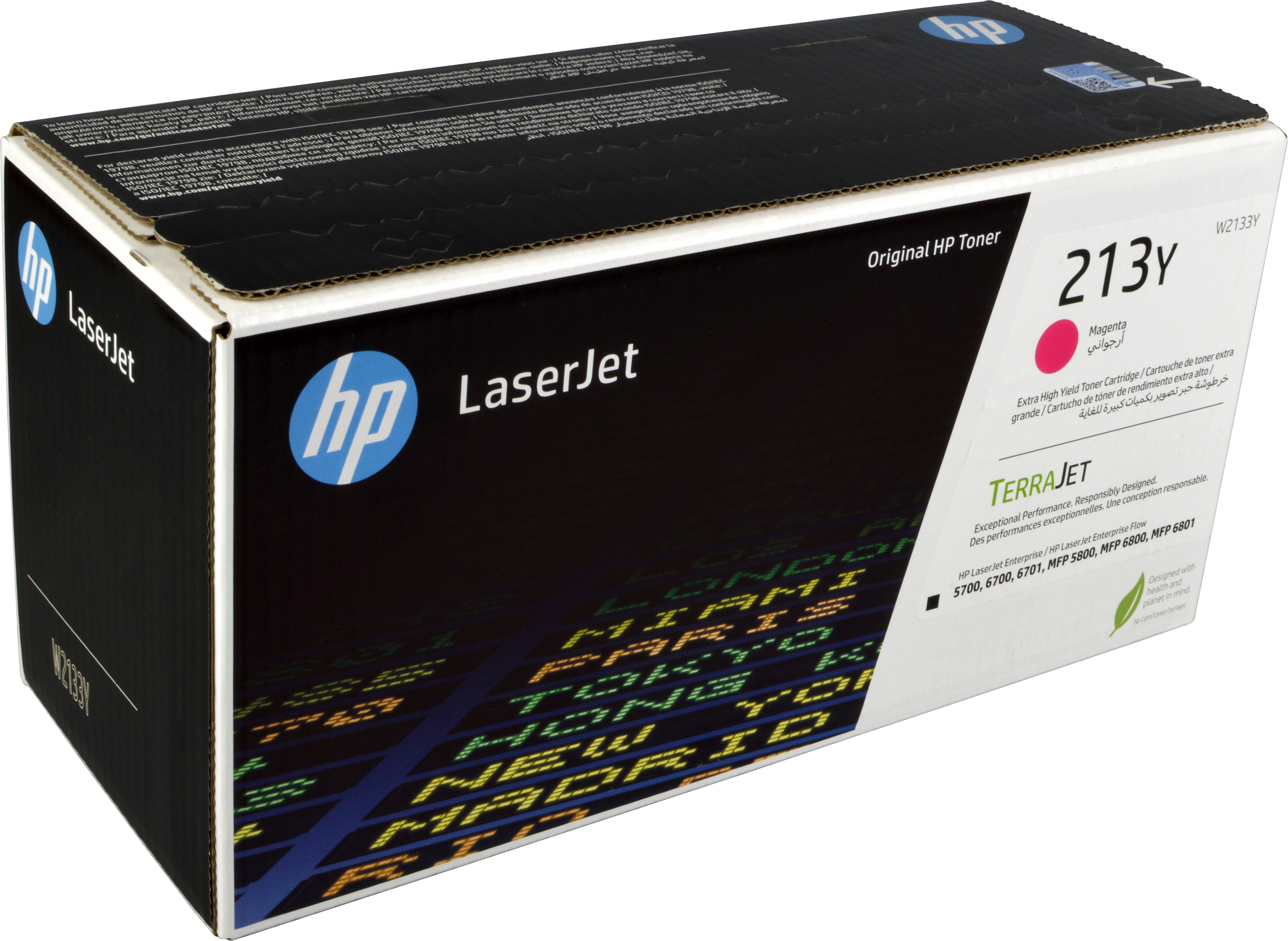 HP 213Y Magenta Original LaserJet Tonerkartusche mit sehr hoher Reichweite, 12000 Seiten, Magenta, 1 Stück(e)