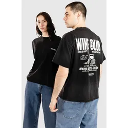 Another Cotton Lab Wine Club Washed T-Shirt black Gr. M