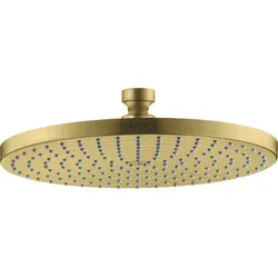 Hansgrohe AXOR Starck Tellerkopfbrause 240 mm Brushed Brass mit Air-Injection