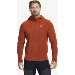 Hiker Fleece Hoodie Herren Rusty Orange, Größe:L - Herren > Oberteile > Fleece & Midlayers - Orange
