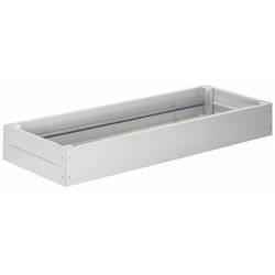 Hager FZ946D Hager FZ946D Sockel univers f.Anreih- standschrank IP54 SKI 200x1600x600mm Sockelleiste Stahl Grau 1 St.