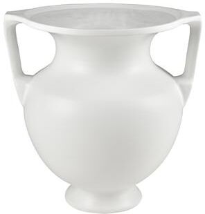 Elk Signature Elk Home Tellis White Earthenware 17.5 Inch Wide Vase