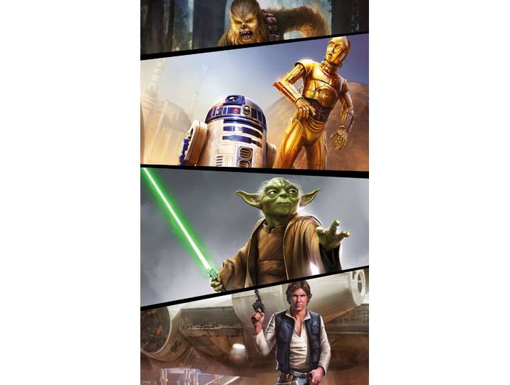 Komar - Poster Géant Intissé Alliance Rebelle Star Wars 120x200cm