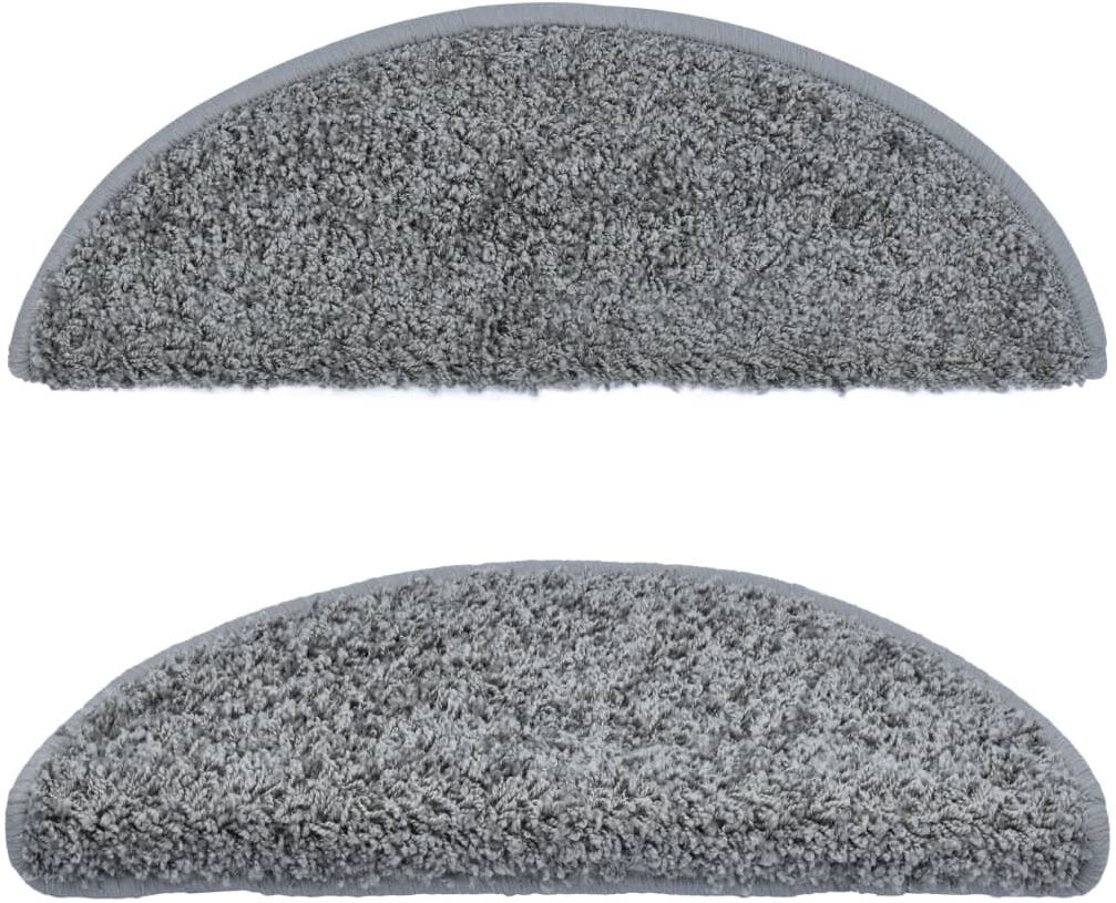 Symple Stuff Carpet Stair Treads Grey 65x21x4 cm 65cm L X 25cm W