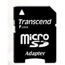 TRANSCEND SDHC Card Micro 4GB (CLASS 10) W/ Adapter SD