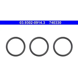 ATE 03.9302-0914.3 Dichtungssatz, Anschlussadapter (Entlüftungsgerät)