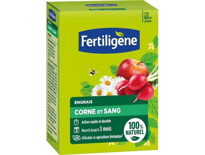 Corne Et Sang Engrais Organique Longue Durée - Fertiligène