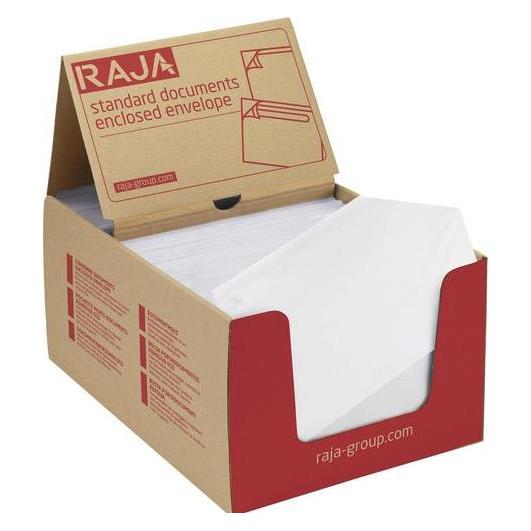 Raja Dokumententasche PCL15T 165 mm Polyethylen, Silikonpapier (PCL15T)