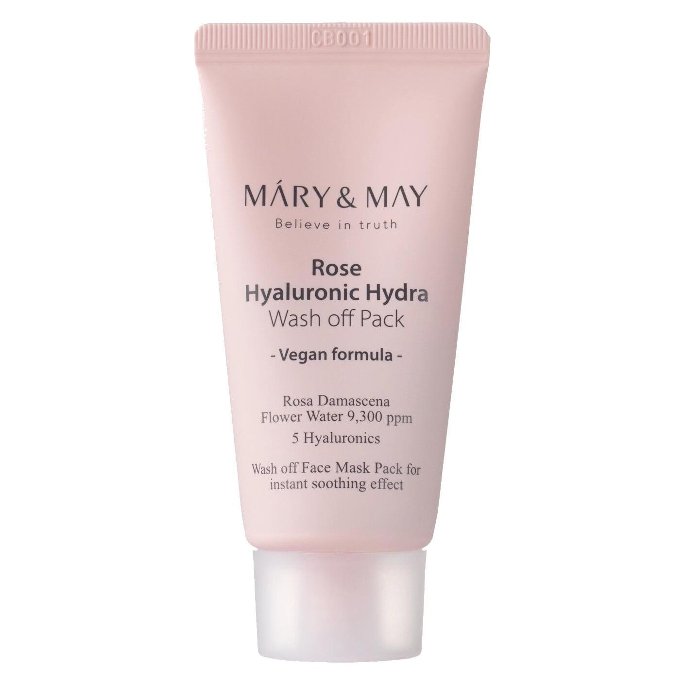 Mary&May MARY & MAY Rose Hyaluron Hydra Abwaschbare Packung 30g (30 g) (49906395)