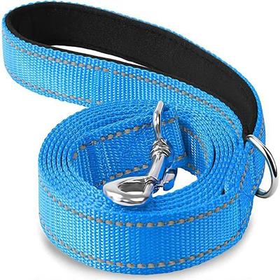Uplifted Goods Adjustable Reflective Pet Harness And Leash Set baby Blue 2.5x120cm