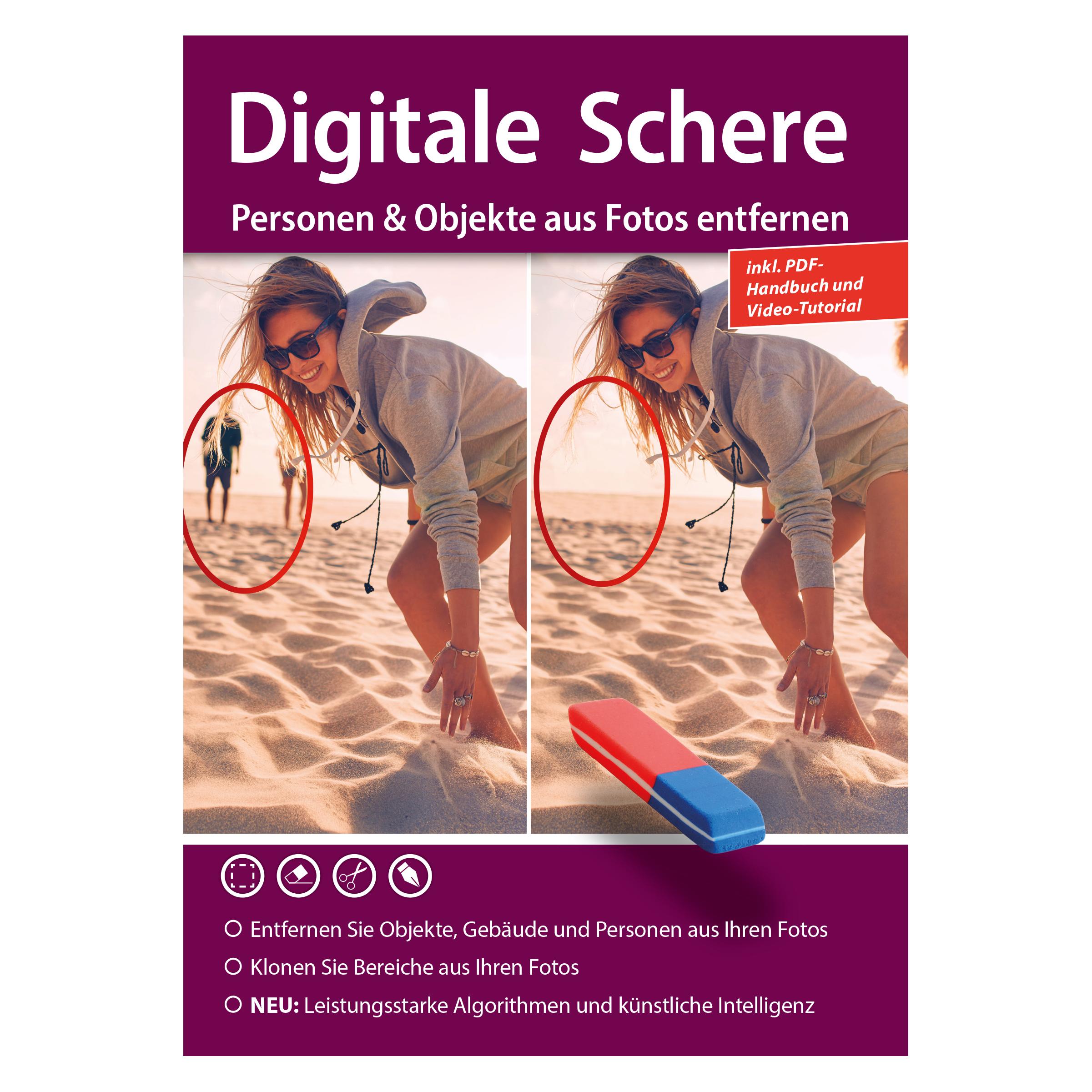 Markt + Technik Objekte und Personen entfernen Download Code (1 User, 1 Geräte/User, unbegrenzt) (90816)