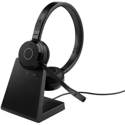 Jabra Evolve 65 TE Kopfhörer Verkabelt & Kabellos Kopfband Büro/Callcenter USB Typ-A Bluetooth Schwarz