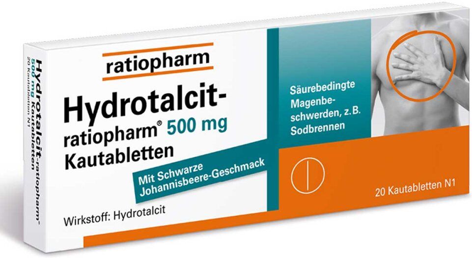 Hydrotalcit-ratiopharm® 500 mg