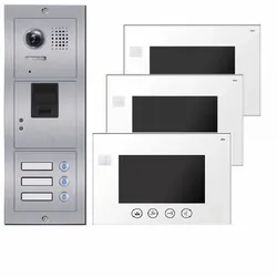 Video Türsprechanlage Fingerprint 3-Familienhaus VT600
