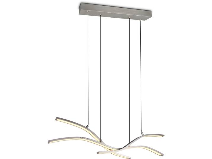LED Hanglamp - Trio Select Spider - 1 Lichtpunt van 46 Watt - Dimmer - Aanpasbare Lichtkleur - Geheugenfunctie - Nachtlamp - Mat Nikkel - Metaal