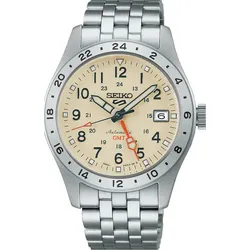 Seiko 5 Sports Field Series AUTOMATIK GMT HDB002K1 - elfenbein - 39.40mm