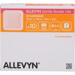 Allevyn Gentle Border Lite 15 x 15 cm 10 ST