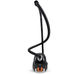 Nedis Staubsauger mit Beutel Mit Beutel 700 W Staubkapazität: 2.0 l Kombi-Bürste Aktionsra, Staubsauger, Orange, Schwarz