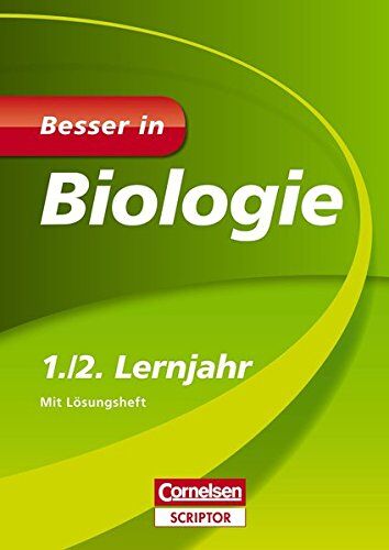 Walter Kleesattel - Besser in Biologie 1./2. Lernjahr (Cornelsen Scriptor - Besser in) - Preis vom 09.10.2026 07:28:09 h