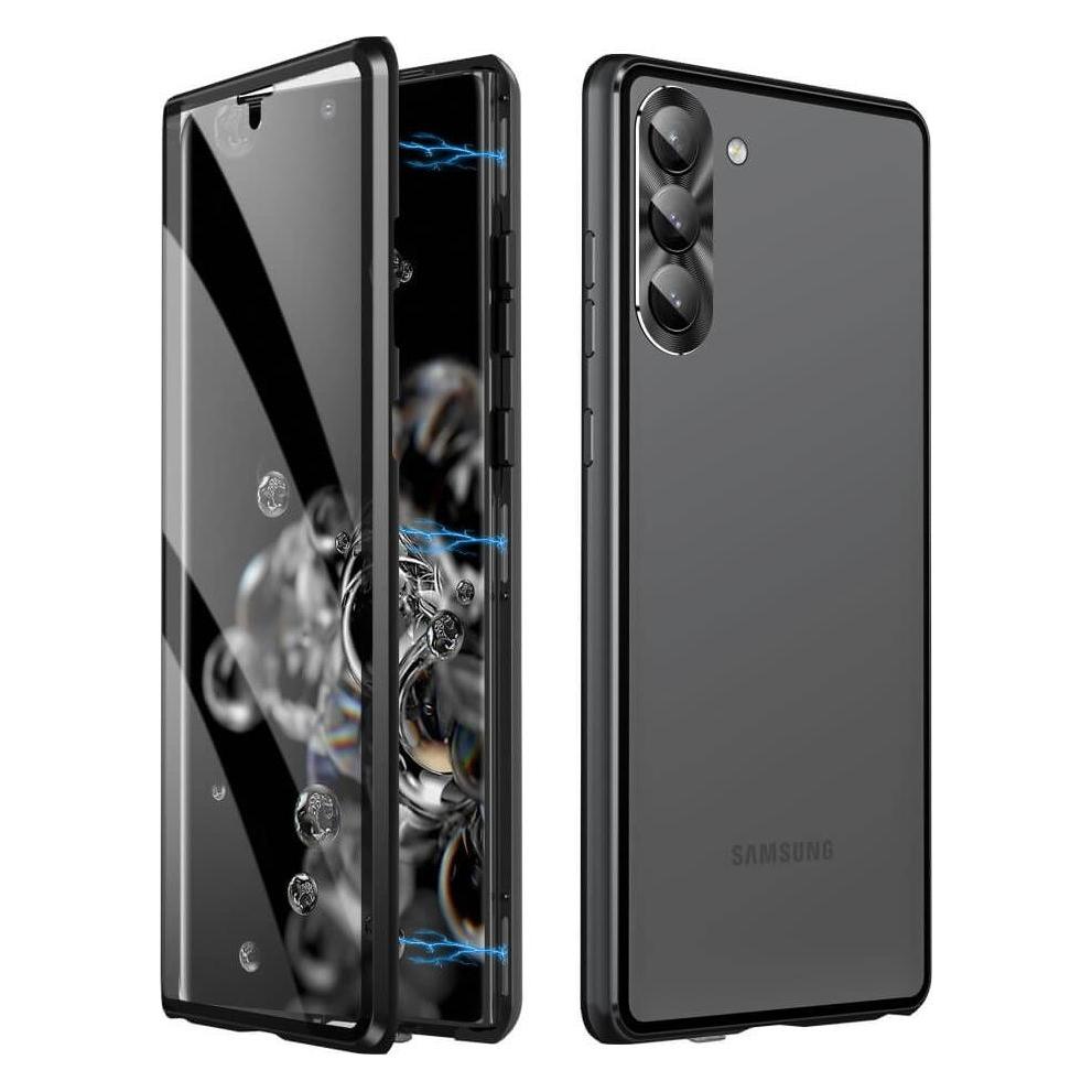 Cover-Discount Galaxy S23+ - Magnetische Schutzhülle mit Panzerglas schwarz (Samsung Galaxy S23+) (101247439A)