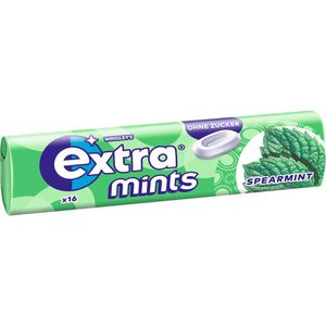 Extra Kräuterbonbons Mints Spearmint, zuckerfrei, in Rolle, 28g