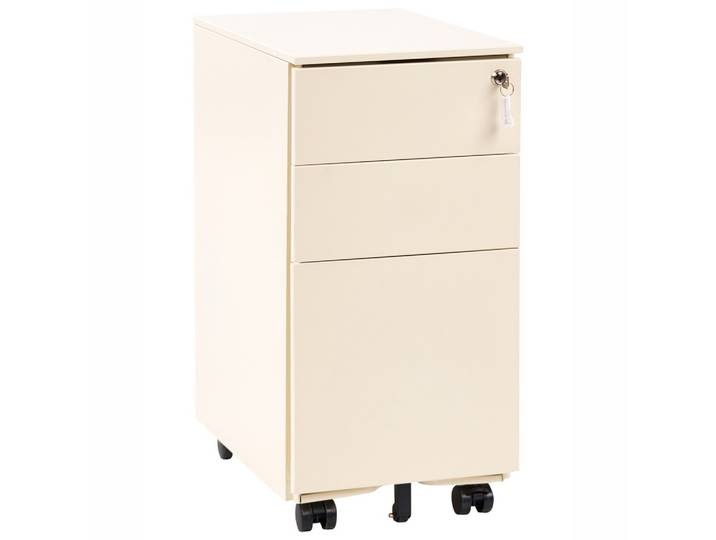 BÜROSCHRANK Metall Hellbeige Bolsena
