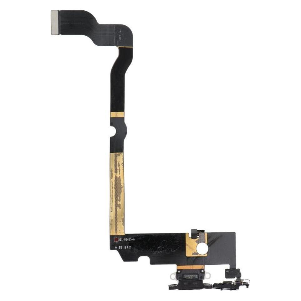 OEM Consumables! Charging flex USB for IPHONE XS MAX black (used) (Apple iPhone XS Max) (55033216)