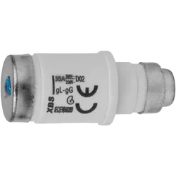 Sicherungseinsatz D02 35A gL-gG Sicherung Schmelzsicherung E18 400V XBS 0000002057