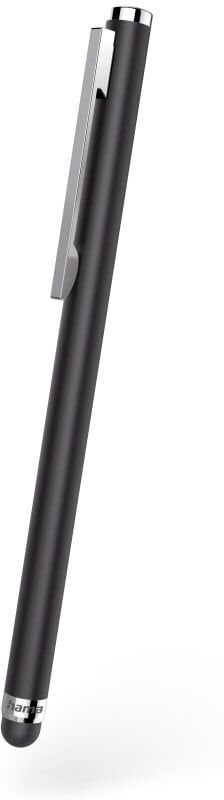 Hama Eingabestift "Eingabestift für Tablets und Smartphones dünn, Schwarz, Touchscreen", schwarz, L:10,6cm, Eingabestifte, Eingabestift