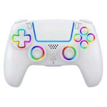 Deep Explorer - Wireless RGB Pro controller - PS5 (White) (PS5) (1308353)