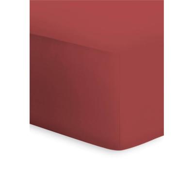 Spannbettlaken BASSETTI "BOXSPRING", orange (rosso siena), 1 Stk., Jersey, 90-100x190-200, Jersey, Obermaterial: 95% Baumwolle CO. 5% Elasthan EL., Bettlaken, Spannbettlaken, aus weicher Baumwollmischung
