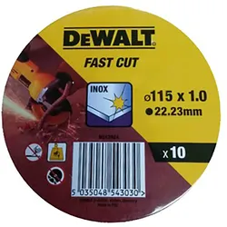 DEWALT High Performance Trennscheibe Inox 10er Dose - DT3506-QZ
