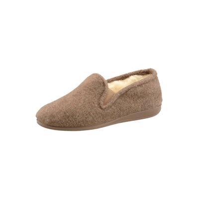 Hausschuh CLASSIC, Damen, Gr. 39, Schurwolle, beige, Filz, Textil, Schuhe Hausschuh