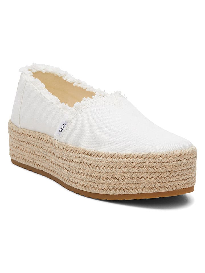 TOMS Espadrilles in Weiß - 41