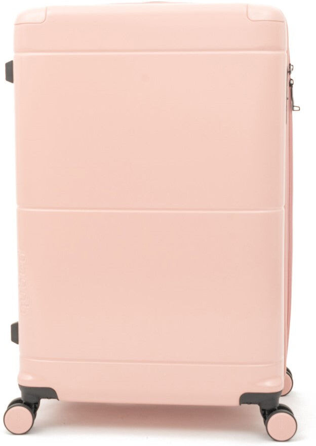 Qubed Nimbus 77cm Large 4-Wheel Expandable Suitcase - Pink