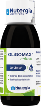 Nutergia OliGomax Crómio Glycémia 150 ml