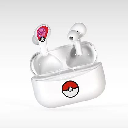 OTL Technologies Pokémon Pokéball Draadloze Koptelefoon met Microfoon - Wit