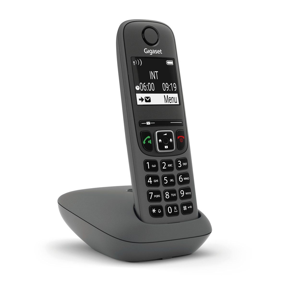 Gigaset AE690 Analoges/DECT-Telefon (Anthrazit)