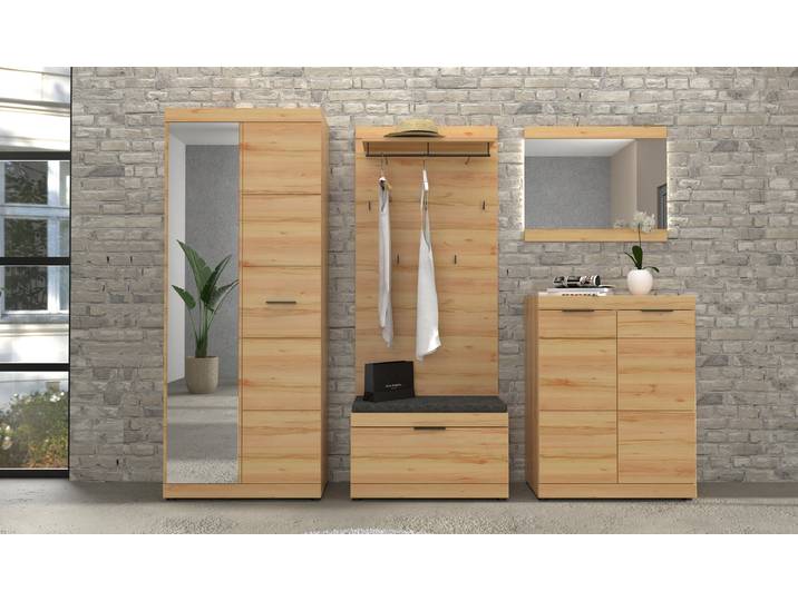 Wandspiegel 80cm Braun MDF Mitteldichte Holzfaserplatte , foliert 80cm