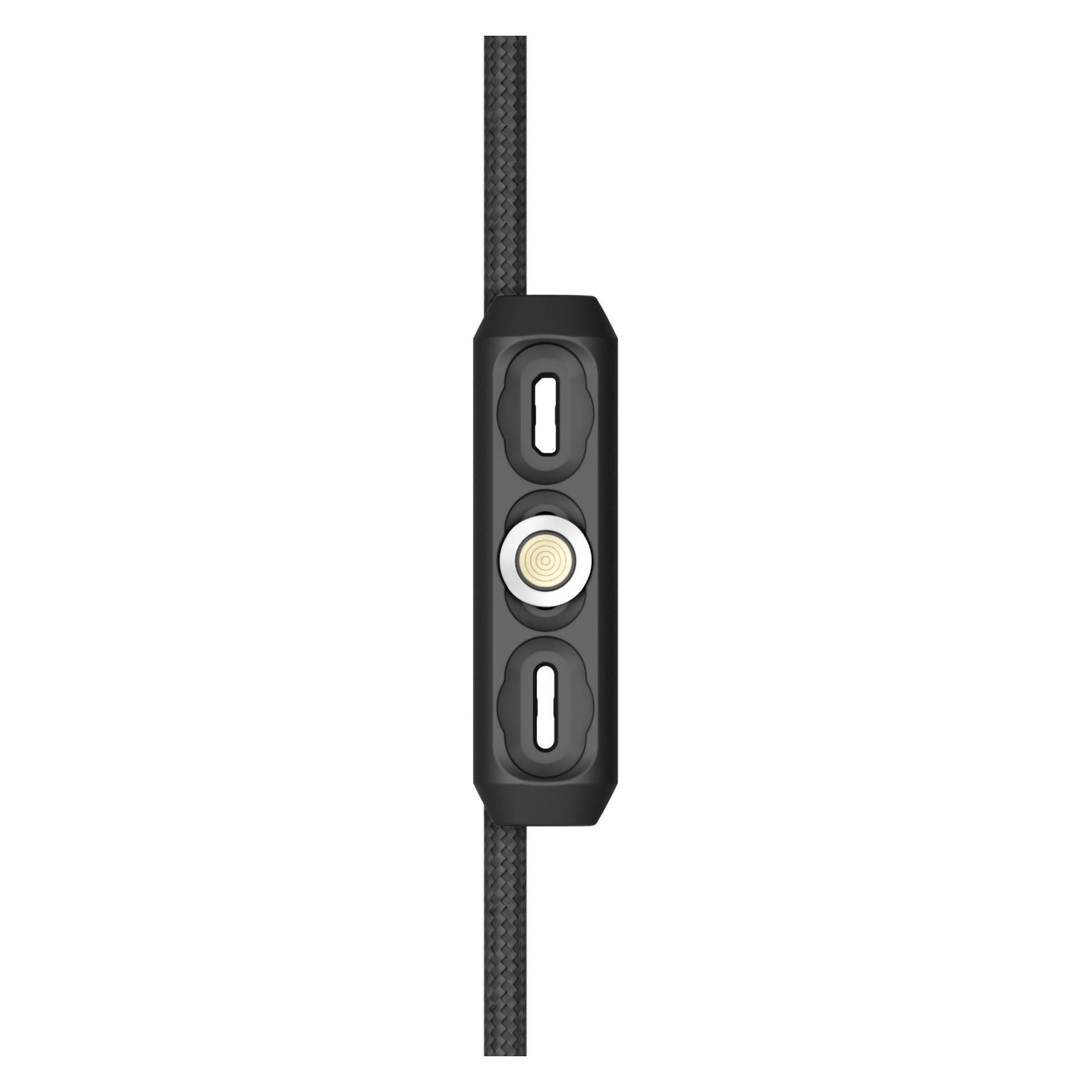 RealPower Magnetic cable 3 Amp,20cm,schwarz mit Adaptern (0.20 m) (439628)