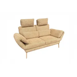 SOFA HOLLY Gelb Flachgewebe
