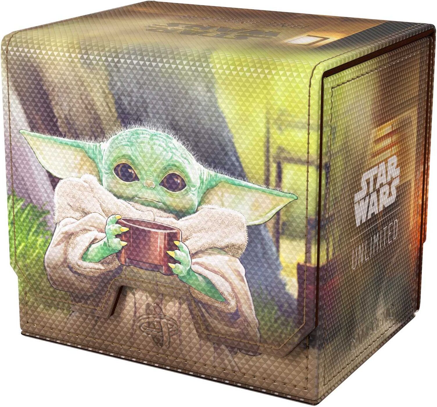 Gamegenic Star Wars: Unlimited The Mandalorian ; Grogu Deck Pod for Card Games, Ages 6+, by Gamegenic
