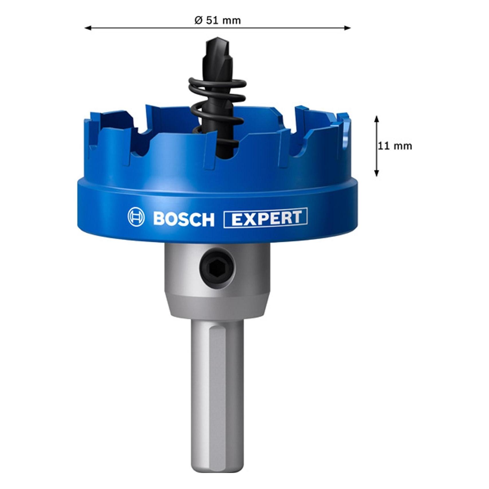 Bosch Professional Zubehör Blau Zubehör 2608901434 Präzision für Bleche Hartmetall 51 mm (51 mm) (2608901434)