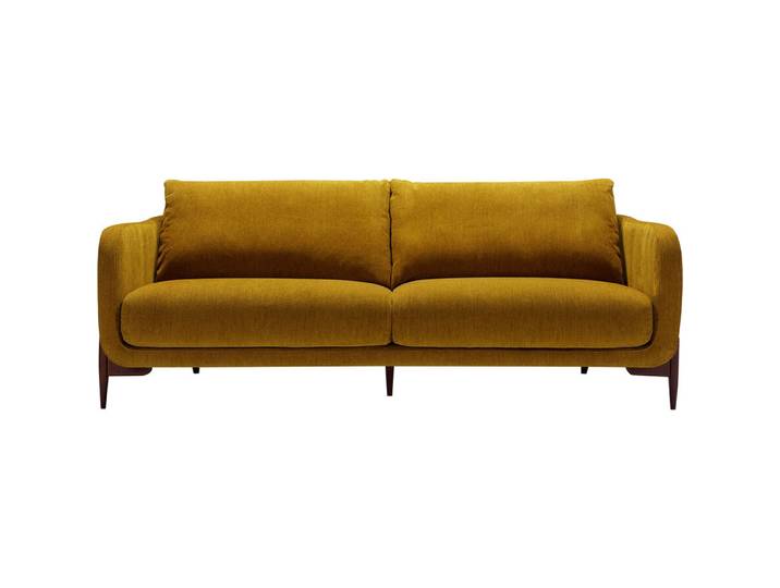 Sofa Leya Stoff senf B 215 T 97 cm
