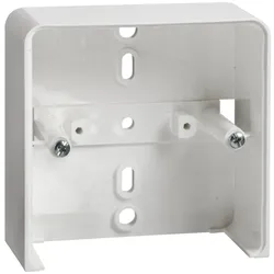 Elso 504204 Geräteträger leer 2fach für AP RENOVIERUNG reinweiß