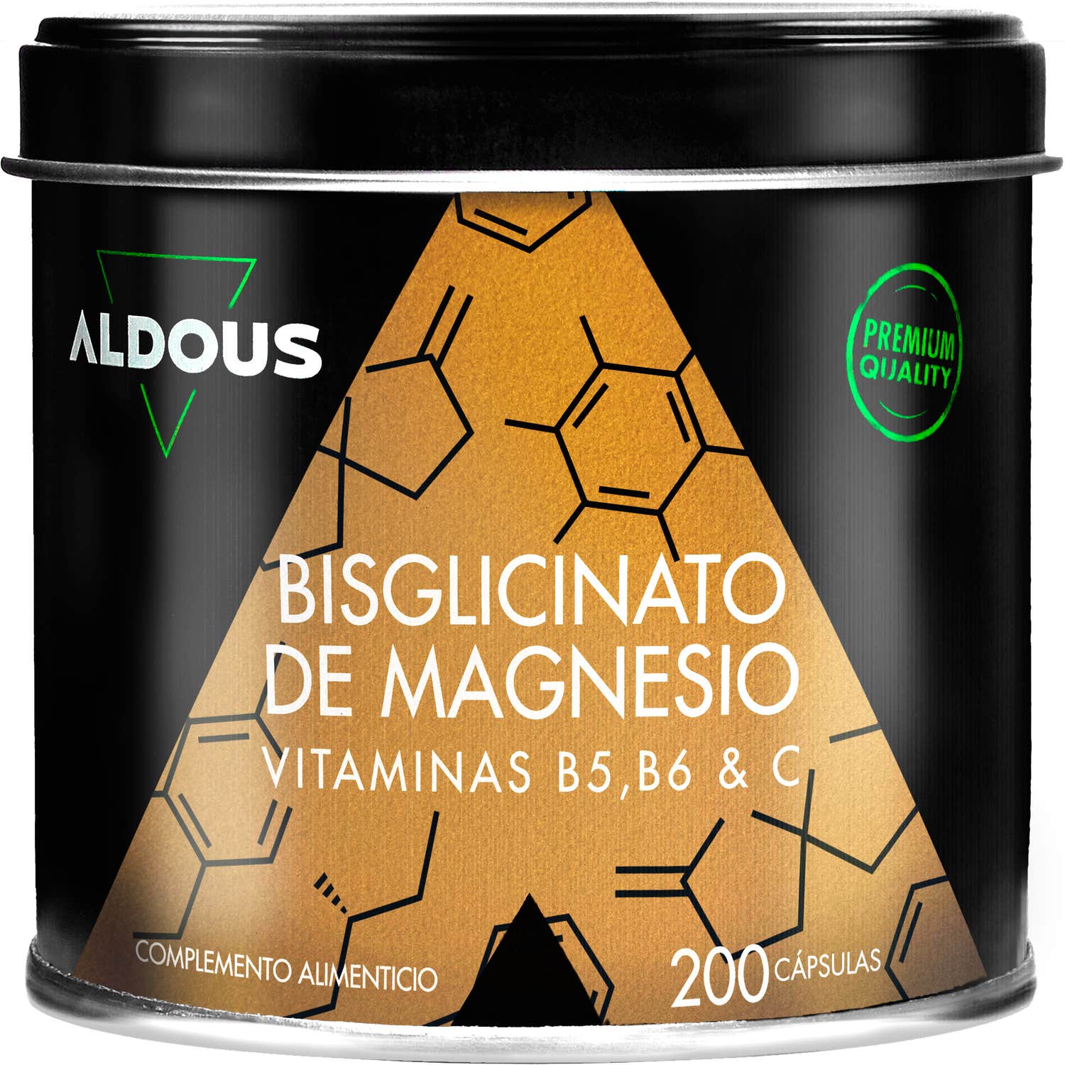 Aldous Bio Aldous Bisglicinato de Magnesio 200 cápsulas
