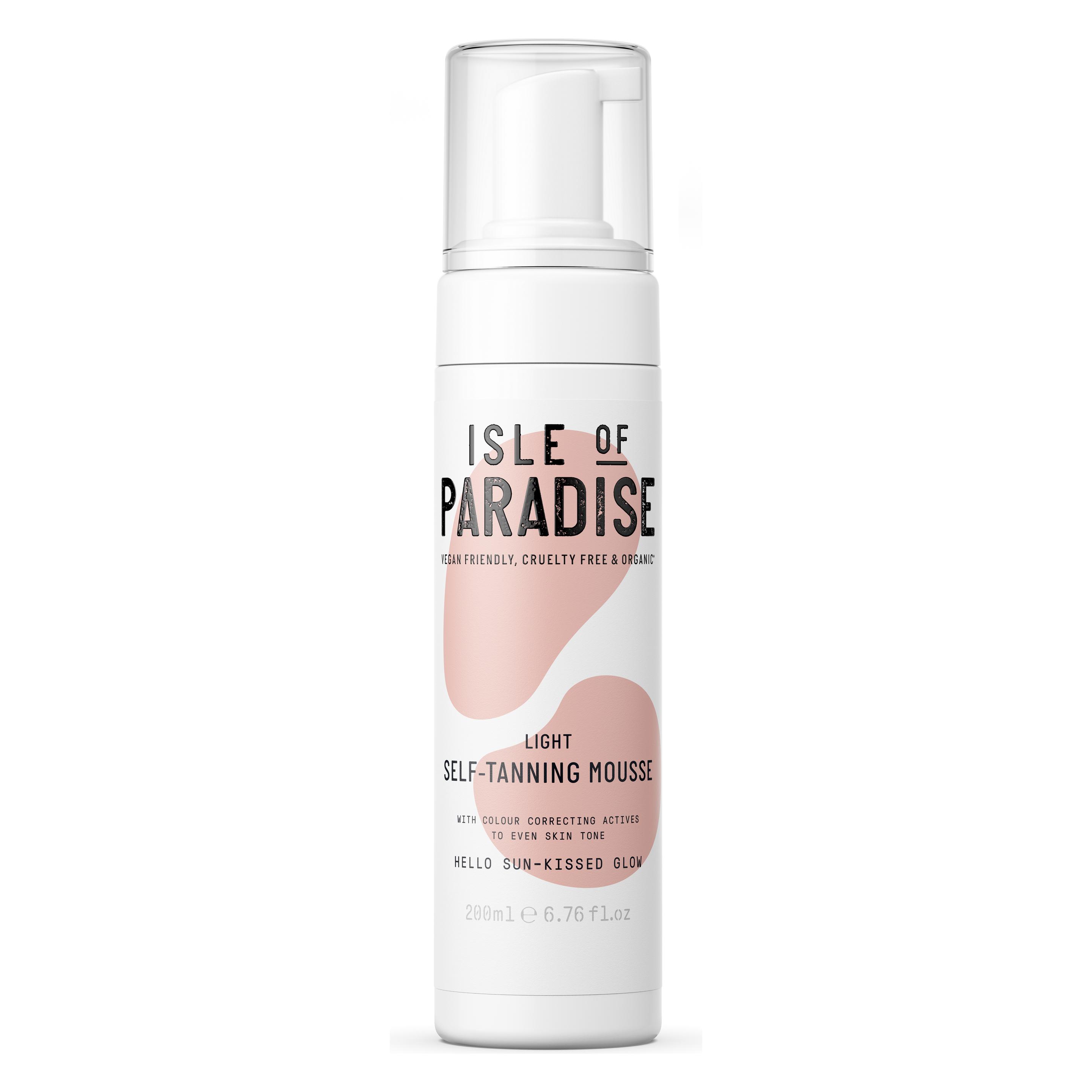 Isle of Paradise Light Self Tanning Mousse 200 ml (Selbstbräunungsschaum, 200 ml) (IP890003)